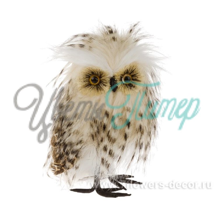 Фигурка "Сова" (иск.мех); 12*11*18см