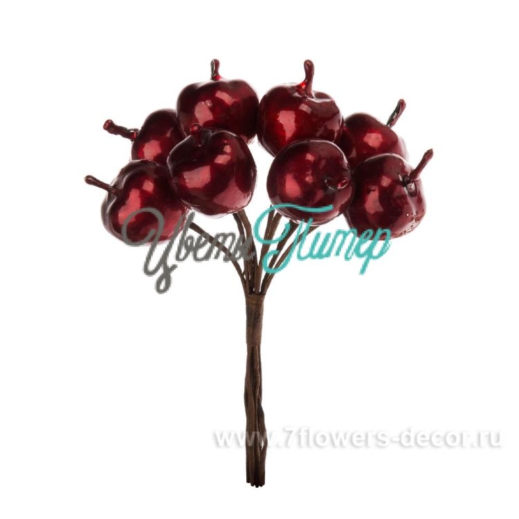 Ягоды на вставке; 2.5*15см (6шт./пучок)