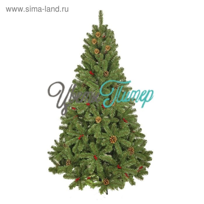 Сосна "Новогодняя сказка" 180 см, d нижнего яруса 125 см, 620 веток 2602498