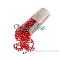 Гирлянда из бусин (пластик), 8мм*10м 562
