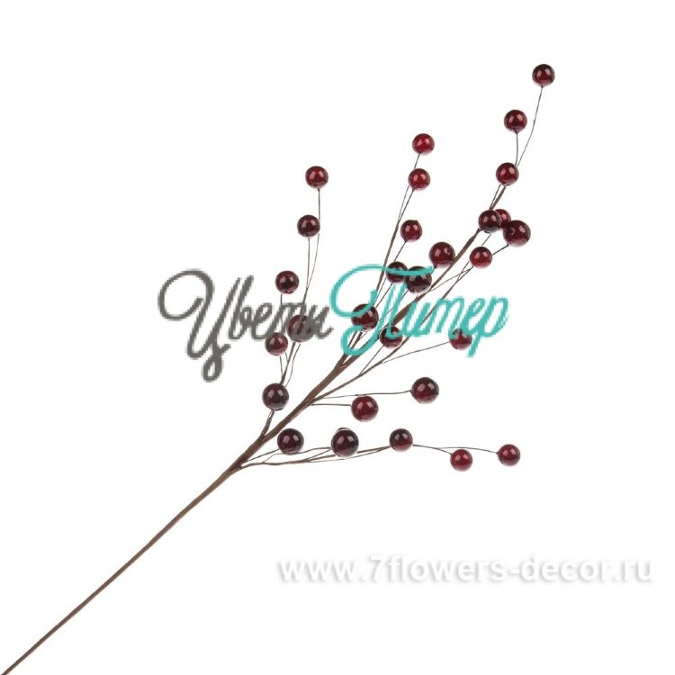 Ветка с ягодами искусств.; 55см