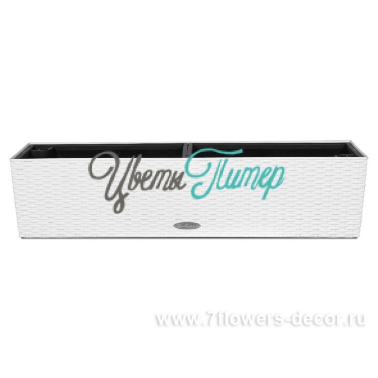 Кашпо (пластик) Lechuza Balconera Cottage Complete (white); 80