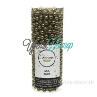 Гирлянда из бусин (пластик), 8мм*10м 712