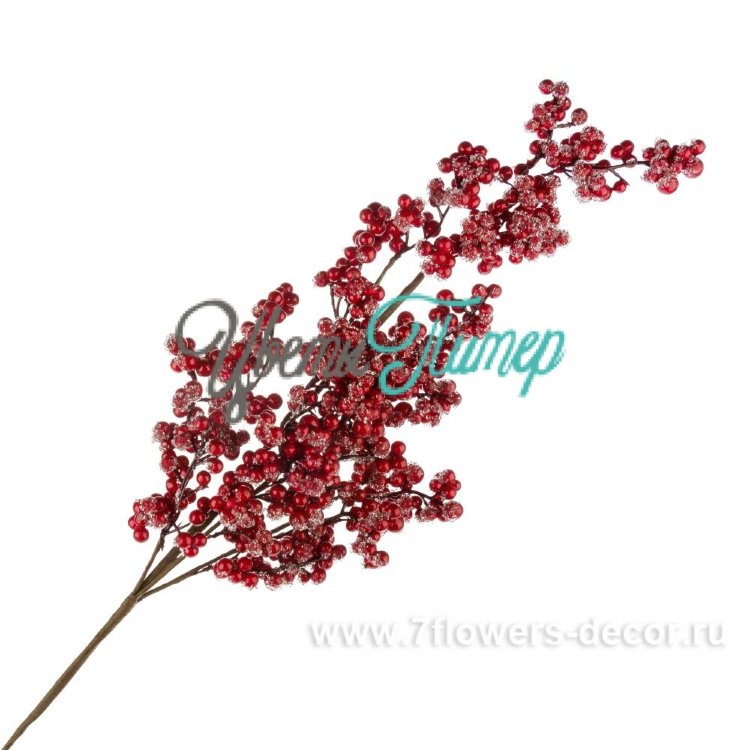 Ветка с ягодами искусств.; 72см