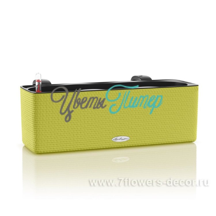 Кашпо (пластик) Lechuza Balconissima Complete (lime green); 40xH14см
