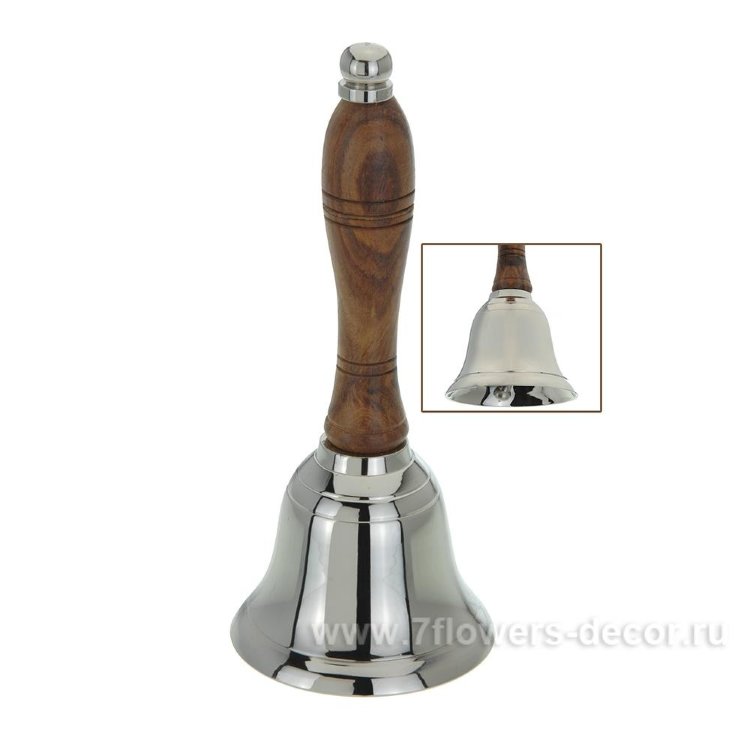 Колокольчик настольный (металл), H15,5см