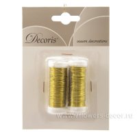 Набор проволоки декоративной (металл), 6000 см, (2шт.)
